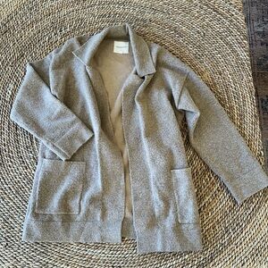 Thread & Supply Beige/Tan Knit Cardigan